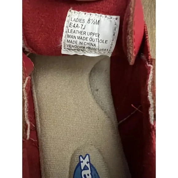 Women's Size 8.5 Red Dr. Max Sandals/Shoes‎ - Picture 4 of 10